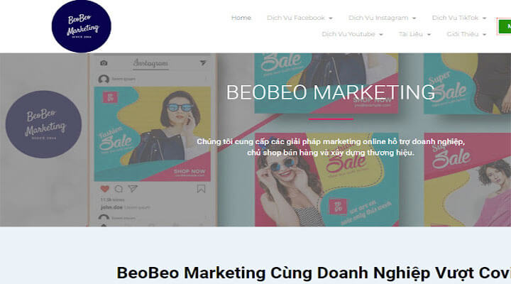 Mua bán tài khoản Instagram tại BeoBeo Marketing