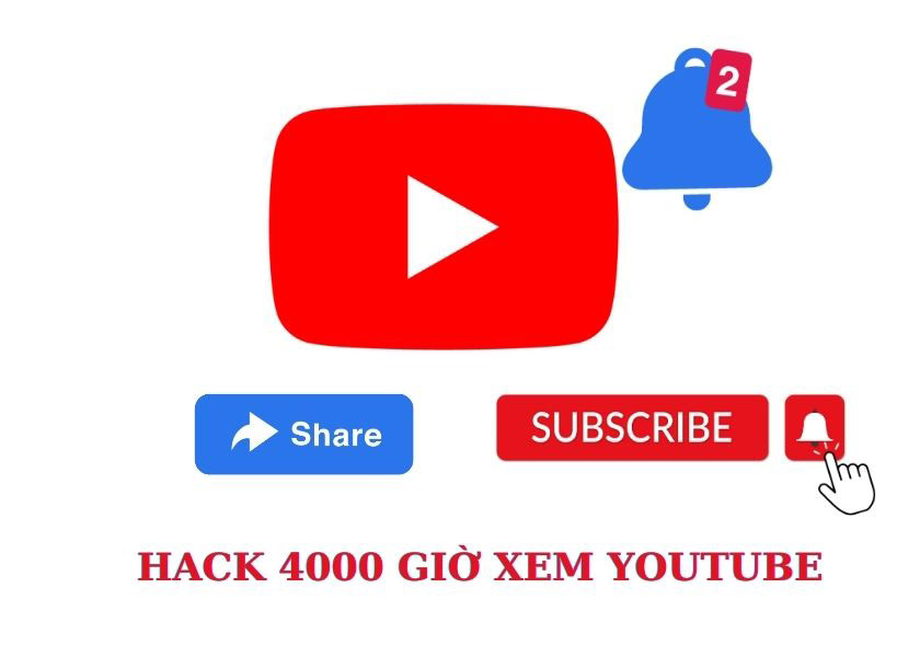 Hack 4000 giờ xem Youtube 