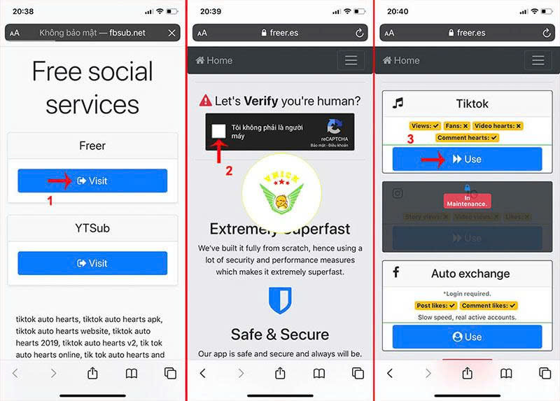 App kéo fl tiktok TikTools net