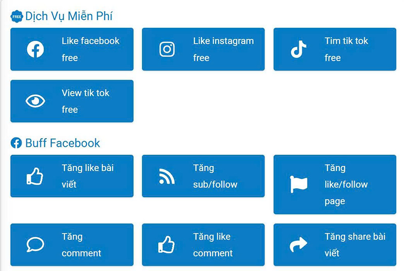 Like FB miễn phí Apptanglike
