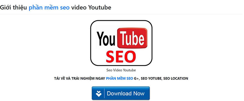 Tool chạy sub Youtube Seo Click