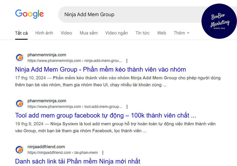 Mua thành viên group Facebook Ninja Add Mem Group