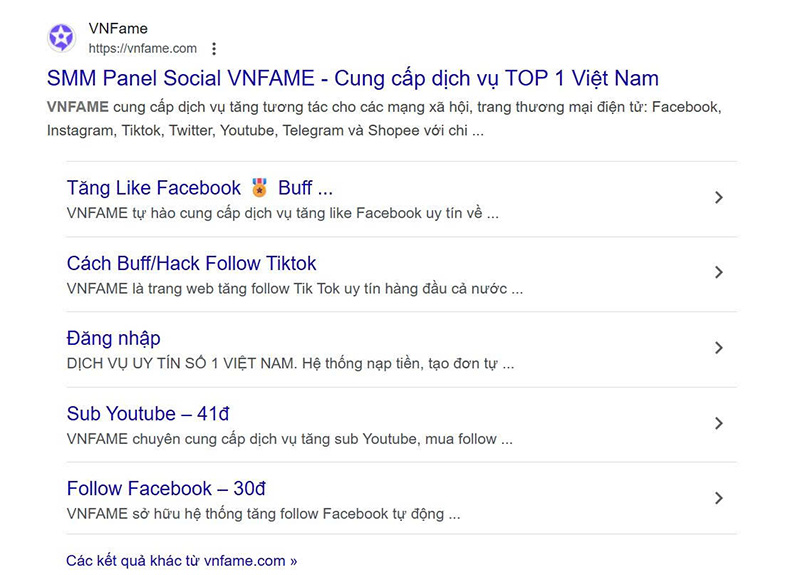 Tăng member group Facebook VNFame